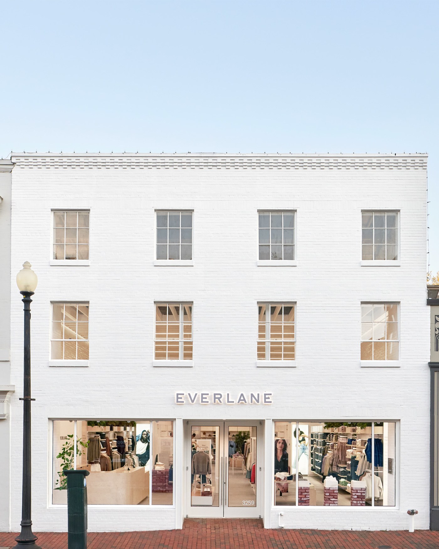 Everlane store at 3259 M Street NW, Georgetown, the former home of the Crazy Horse nightclub.