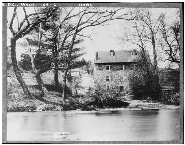 Peirce Mill, Rock Creek, Washington DC, c. 1900