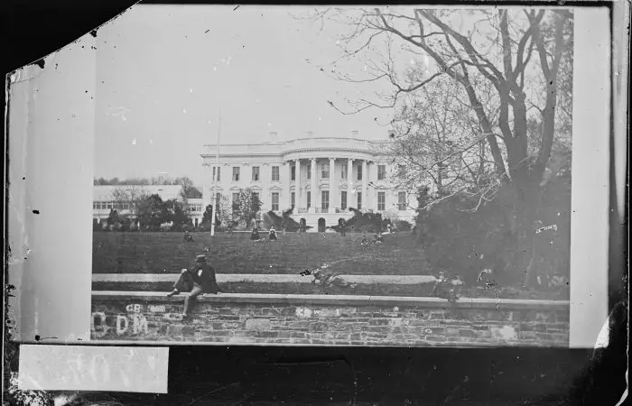 The White House during the Civil War