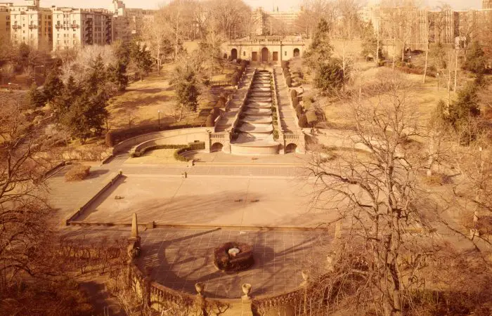 Meridian Hill Park in 1976