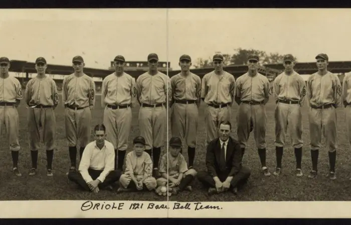 The 1921 Baltimore Orioles: An Amazing Photo to Share in Honor of Our ...