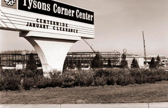 Old Photos of Tysons Corner: From the Air, Parking Lots and Stores