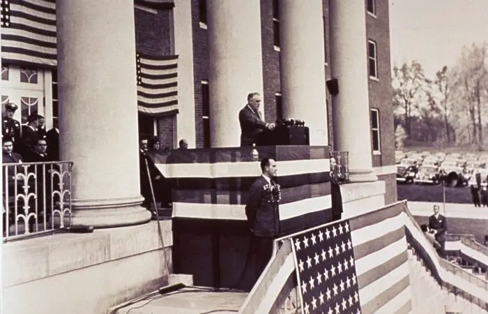 President Roosevelt at NIH
