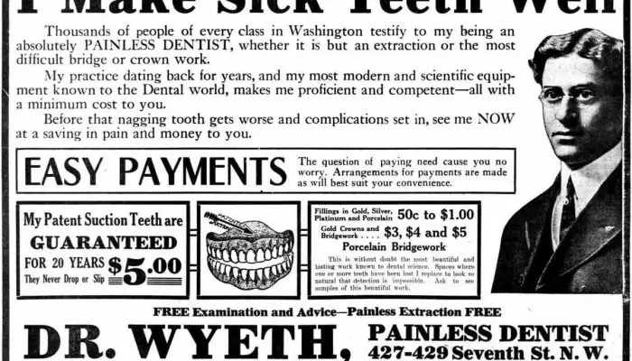 I Make Sick Teeth Well: Exploring the Legacy of Dr. Wyeth in DC