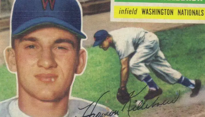 Harmon Killebrew 1956 Topps baseball card