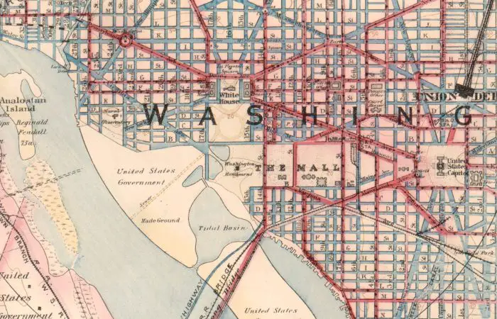 Baist map of D.C. in 1904