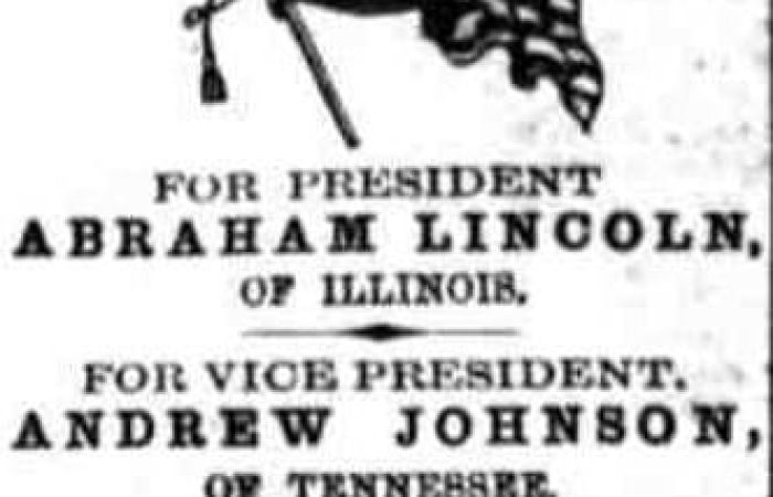 Abraham Lincoln for President in the Daily National Republican - July 21st, 1864