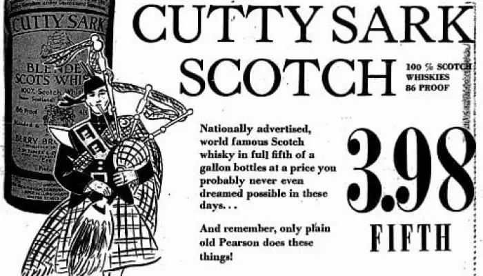 Plain Old Pearson's advertisement (1947)