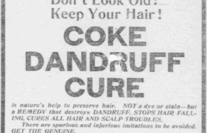 Coke Dandruff Cure