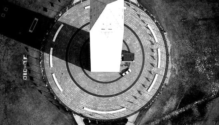 Washington Monument from above